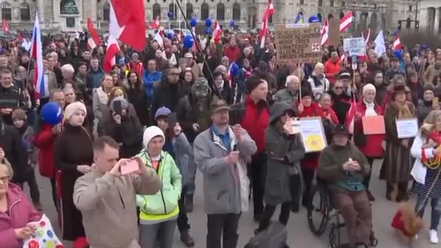 Anti-immigration rally held in Austria