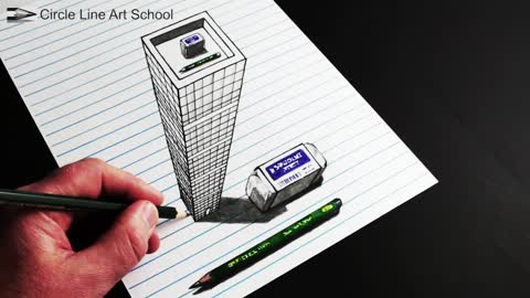 Drawing a room in 1point perspective