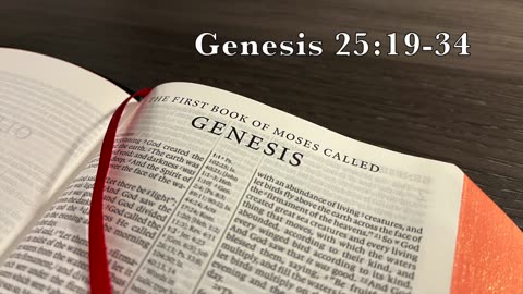 Genesis 25:19-34 | Birthright for a Bowl of Red Red | Lucas Crawford