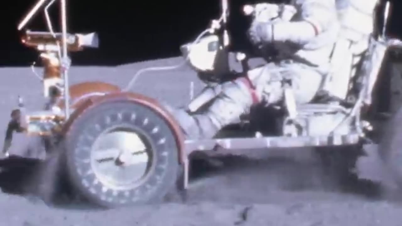 In 1971 NASA put a car on the moon