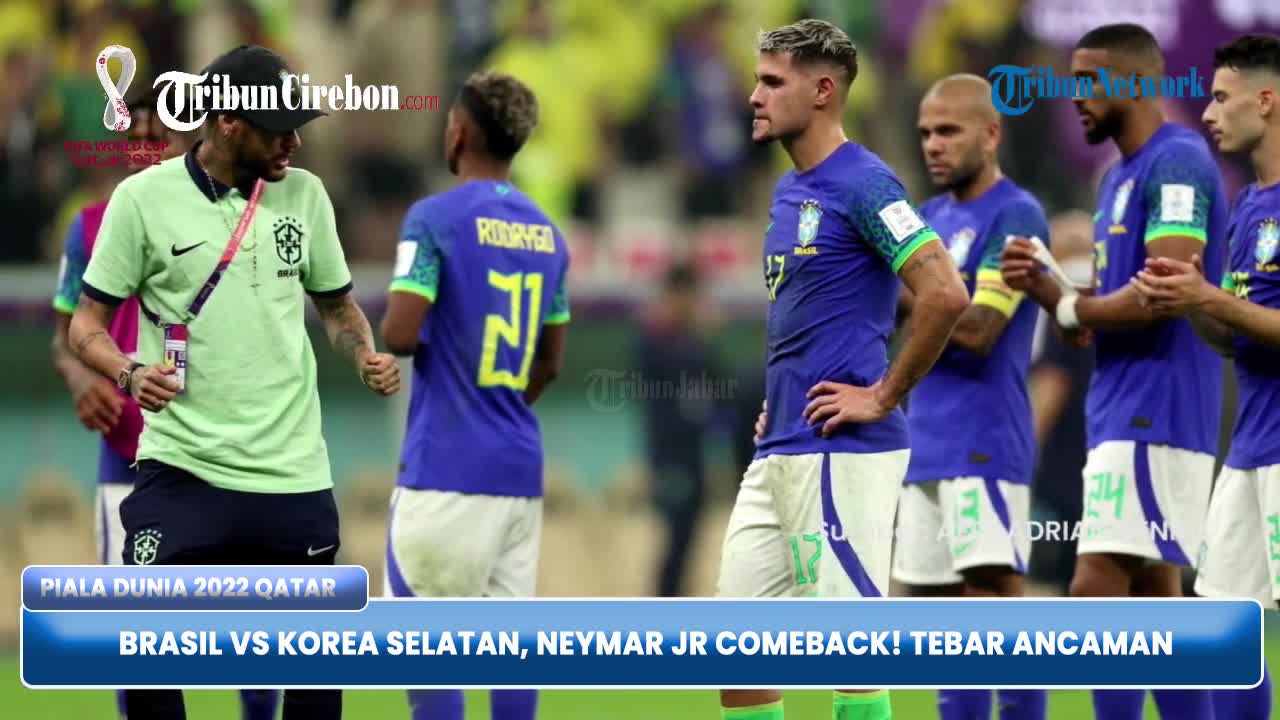 Brazil vs Korea selatan World Cup Qatar 2022