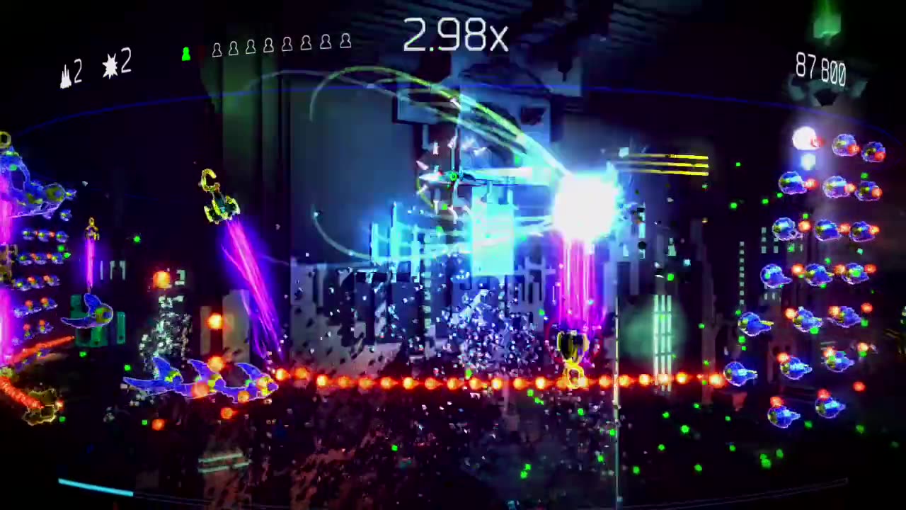 Resogun - Mefitis Master Level - PS4