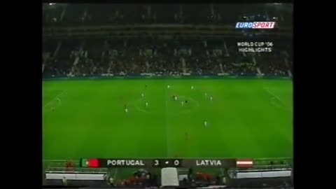 Portugal vs Latvia (World Cup 2006 Qualifier)