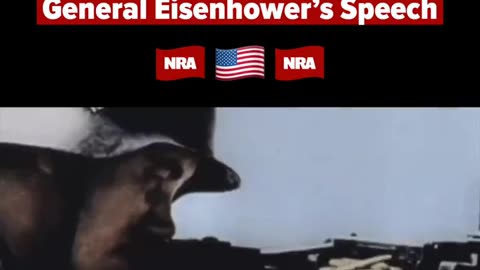 50 Seconds of D-Day Video Speech with General Eisenhower