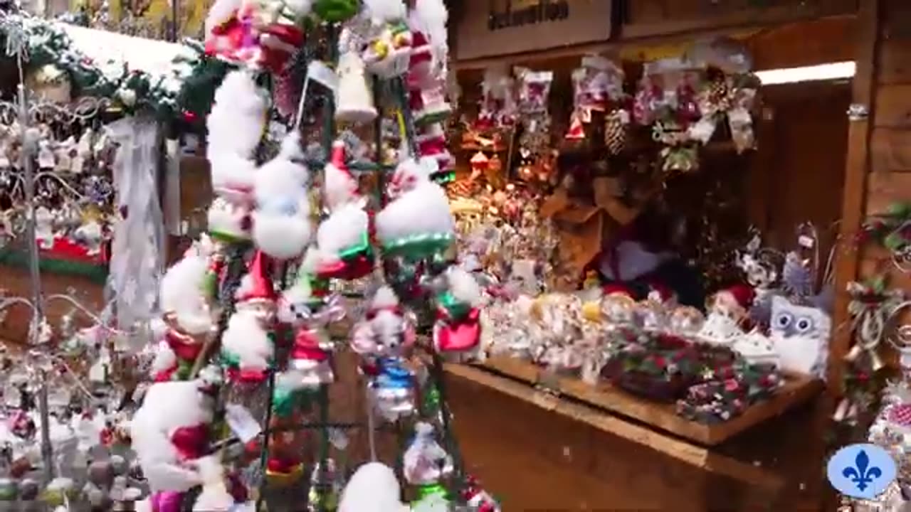 LET'S VISIT A CHRISTMAS MARKET! (Easy French) Québec Comprehensible Input