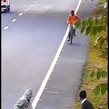 Leopard 🐆 attack cyclist #shorts #animals