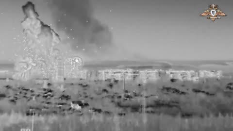 Russian aerospace forces working in Avdiivka