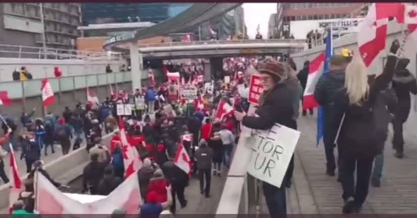 This is Calgary, Canada. Could this be the start of a REVOLUTION?