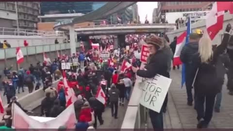 This is Calgary, Canada. Could this be the start of a REVOLUTION?