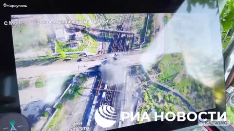 DPR fighters' advance in Azovstal