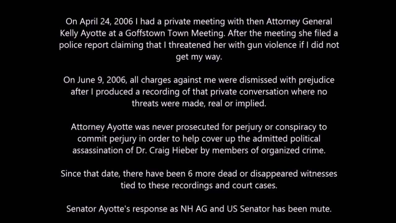 2016-01-05 - KELLY AYOTTE WHAT WAS SHE THINKING??!!