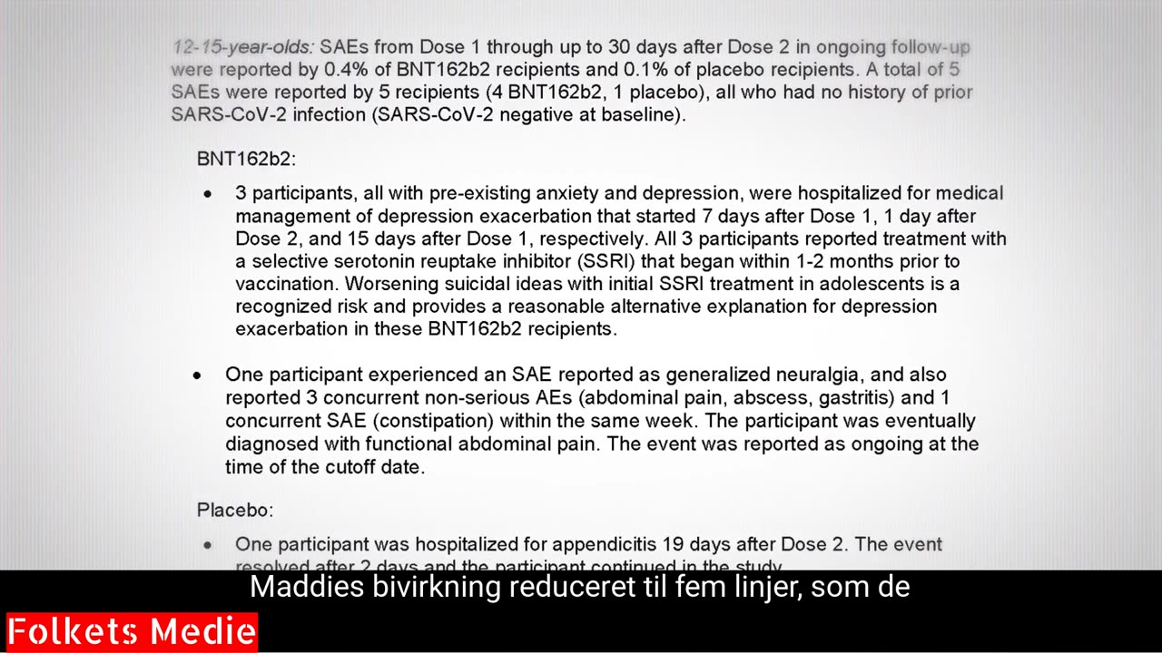 Pfizer vidste, at deres injektioner skadede teenagere: De dækkede over det og fortsatte alligevel