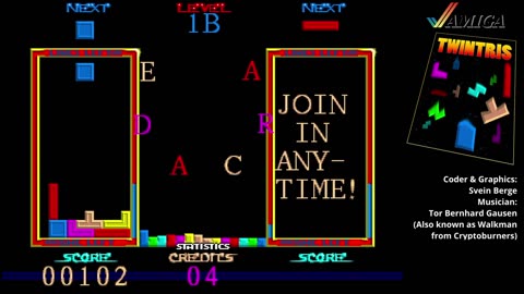 AMIGA: Twintris - Overlooked Tetris clone