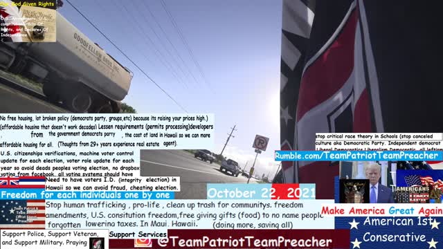 🇺🇸🙏Praying All Oct. 22, 2021 Trump Team Pray1st Daily Friday Save All Lifes In Maui Hawaii