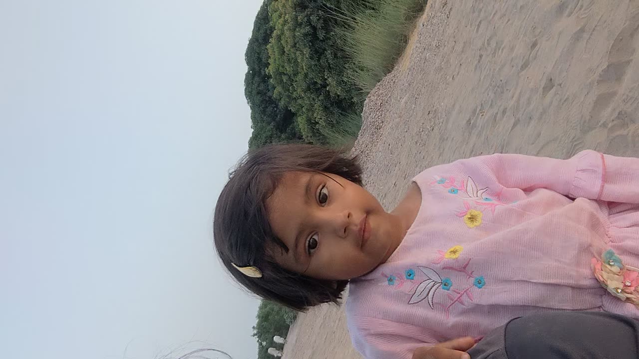 Chanab River with Abiha Rani and Kids