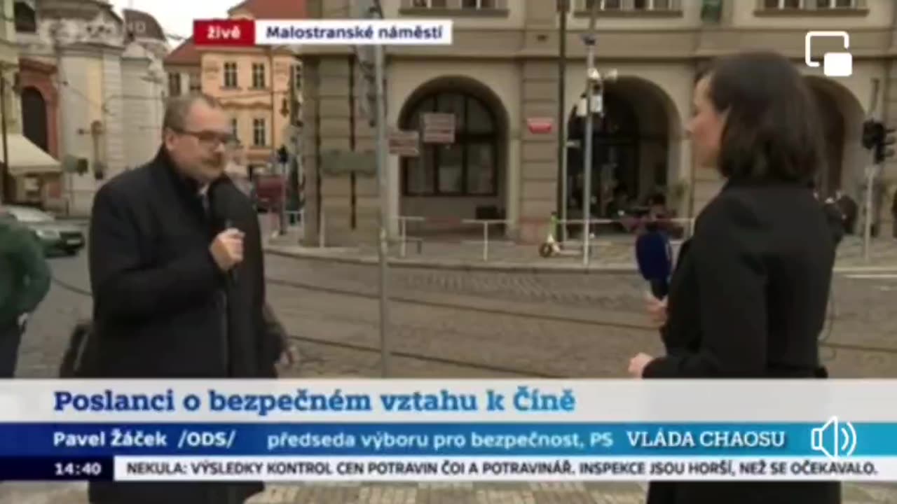 Poslanec ODS Pavel Žáček a jeho konfrontace s občanem při natáčení rozhovoru pro ČT