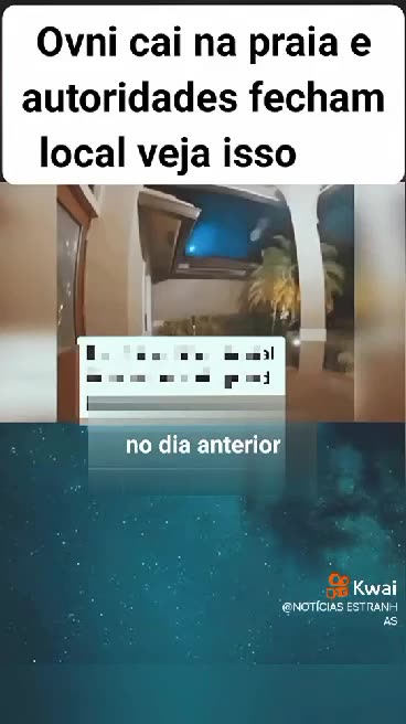 UFO CRASHES ON BEACH AND AUTHORITIES CLOSE THE PLACE (FLORIDA)