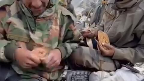 Army food in winter season