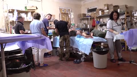 A Look Inside a Ukrainian Military Hospital ER