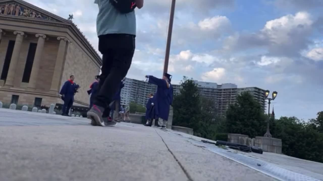 Witsit on the steps cont. 2