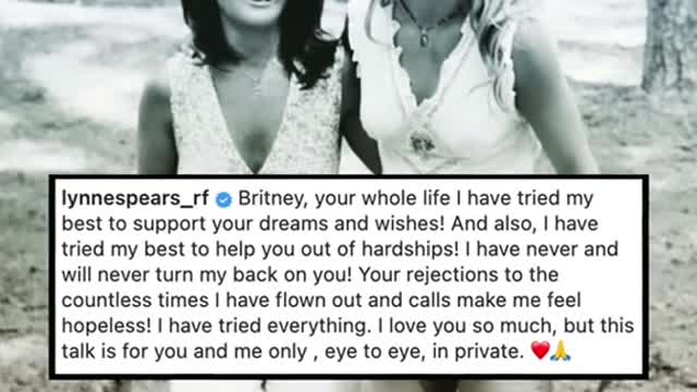 Britney Spears opens up about conservatorship in audio message