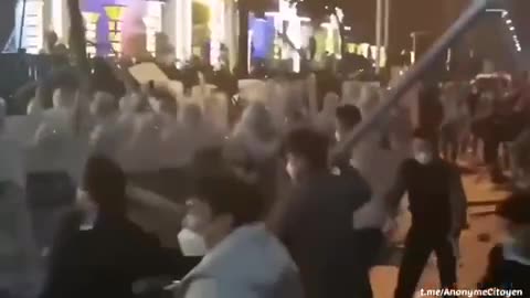 China - Anticorona Revolte in Zhengzhou