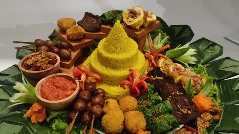 Nasi tumpeng competition #16