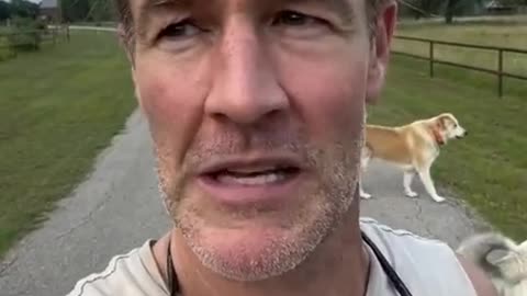 WATCH — Dawson’s Creek actor James Van Der Beek calls out the DNC