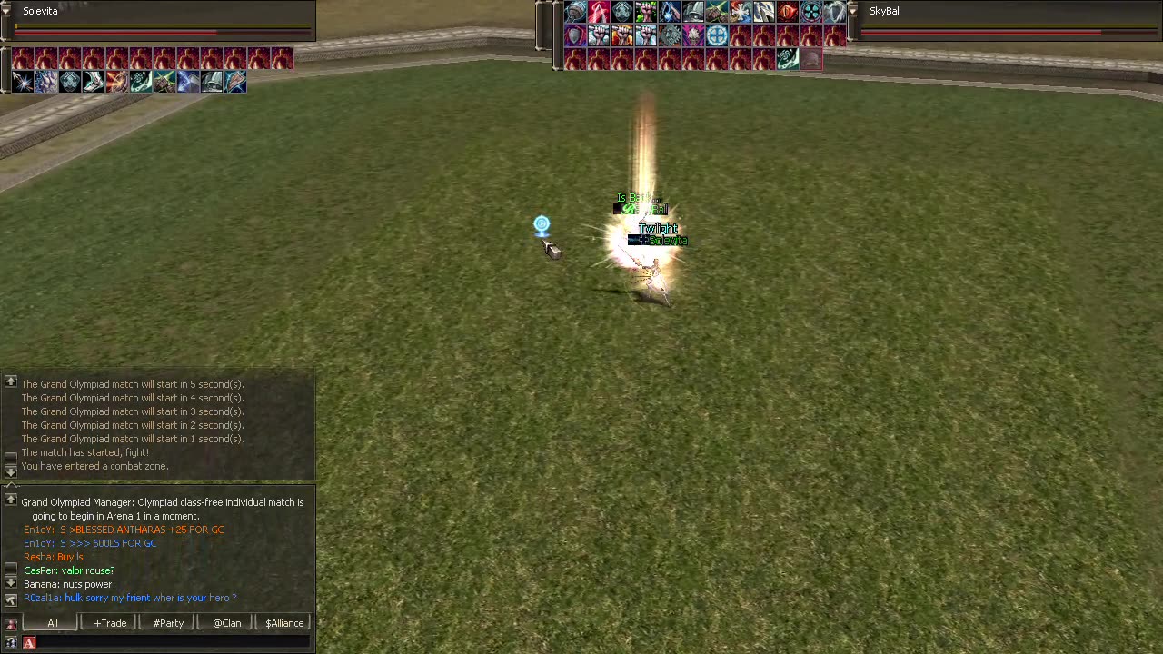 lineage 2 l2java 5000x solevita vs skyball olympiad games who best