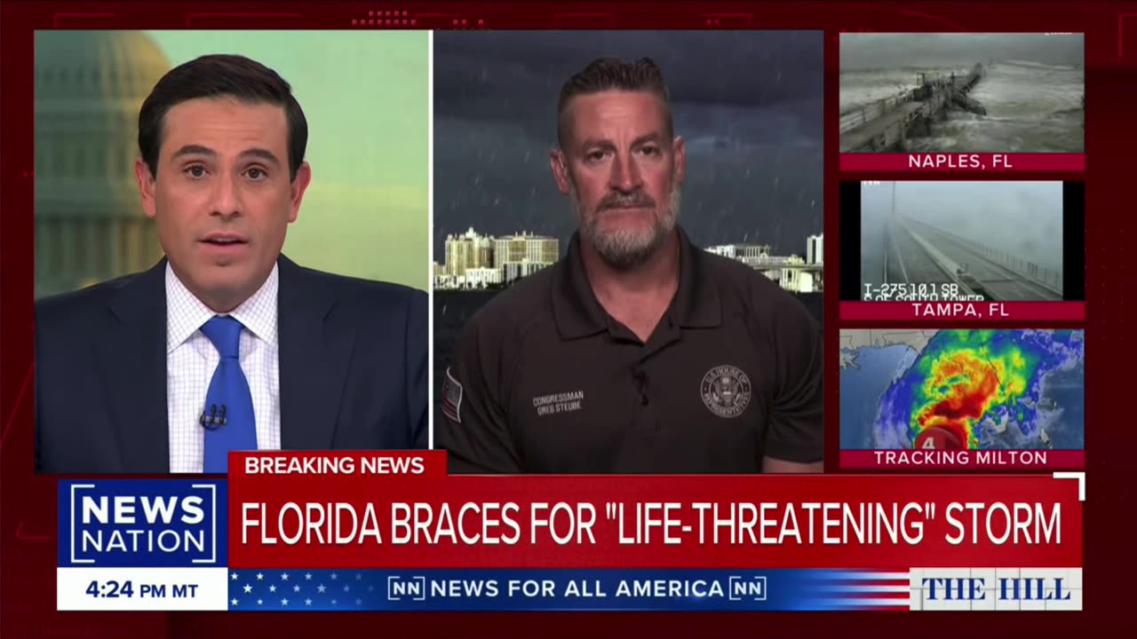 Joining News Nation's The Hill to Discuss The Threat of Hurricane Milton