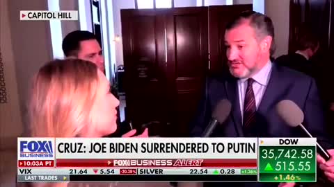 Cruz BLASTS Biden For Surrendering To Putin