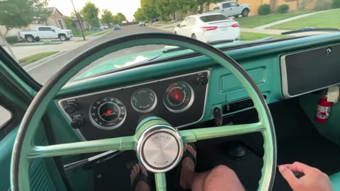 1967 C10 Driving