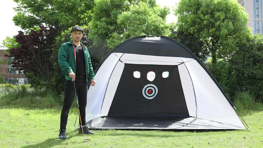 Golf Practice Net, 10x7ft Golf Hitting Training Aids Nets