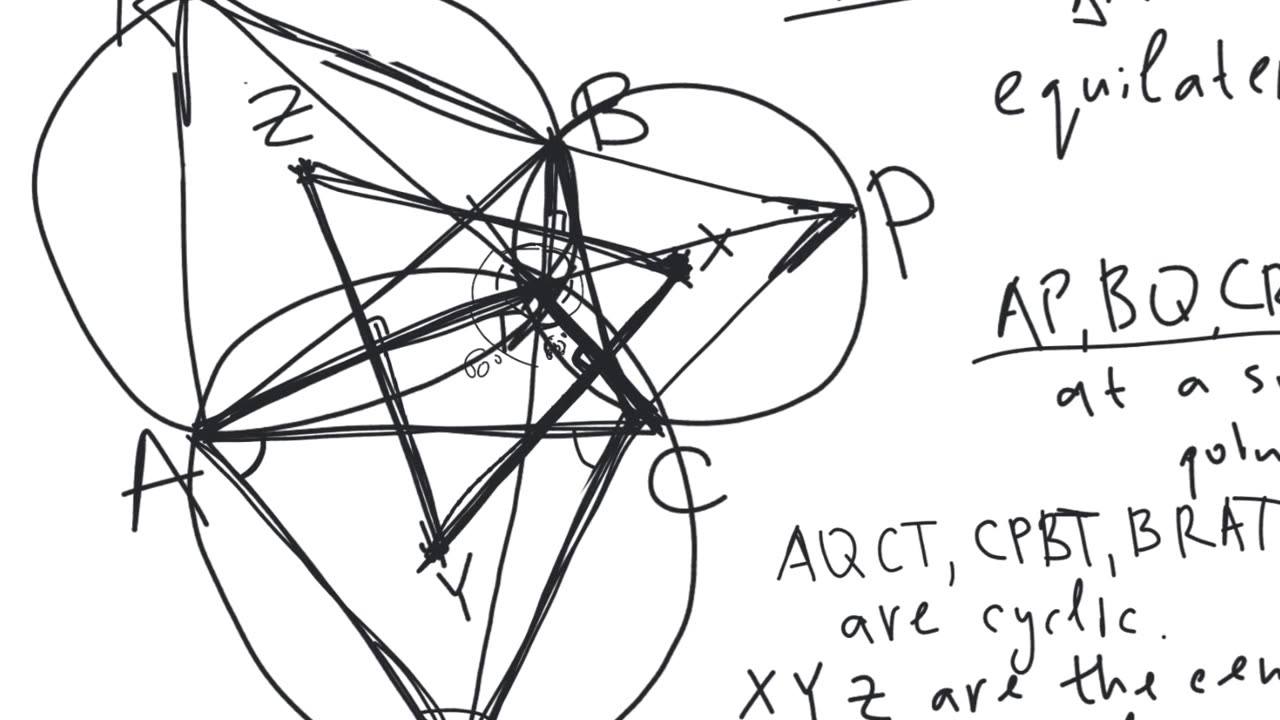Napoleon's theorem | plane geometry | intermediate level