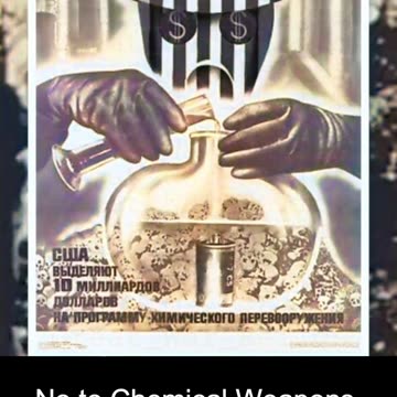 No to Chemical Weapons - Powerful COLOURIZED Protest Footage 🚫☠️🎥