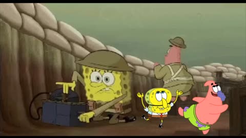 SpongeBob And Patrick Are Pretending To Be Imposters During World War One 🇺🇸