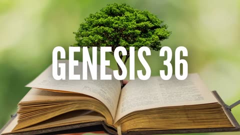 Genesis 36-38