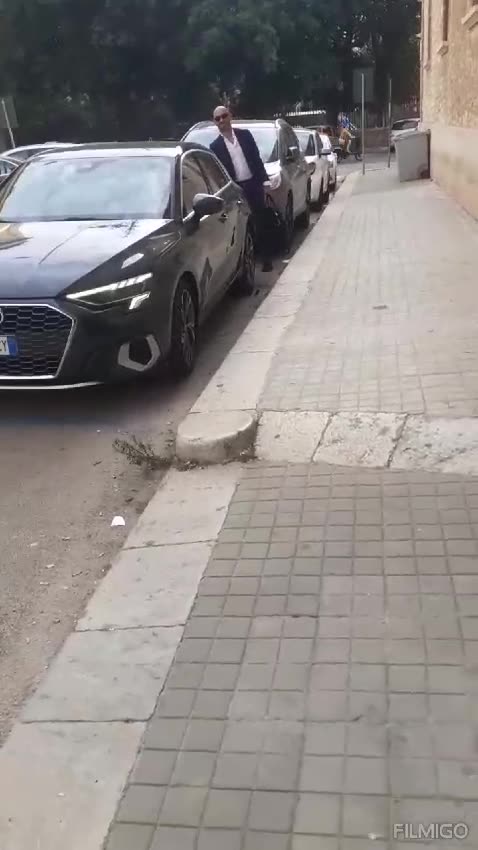 Bassetti apostrofato, ride poi inciampa