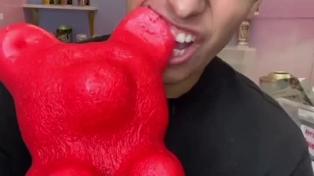 Giant Gummy Bear Freeze Dry!