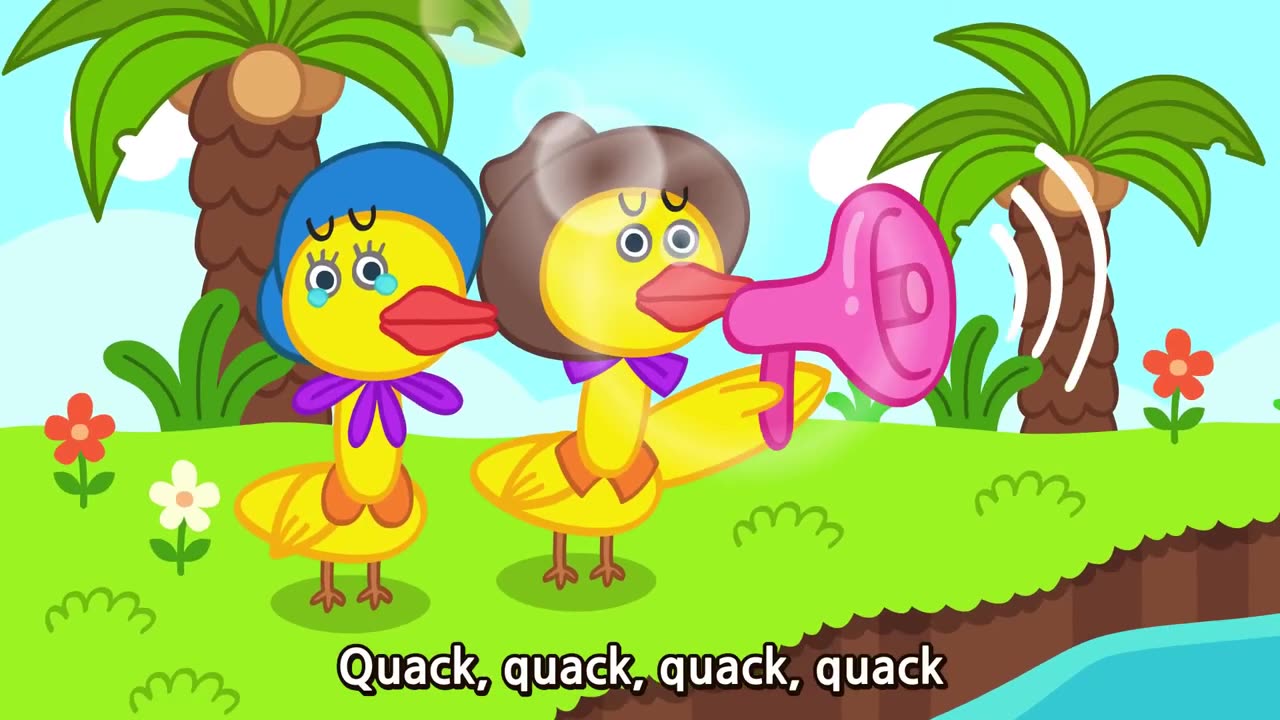 Five little ducks | nursery rhymes | kids song