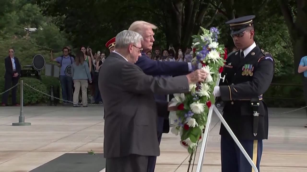 Trump pays tribute to service members killed in Afghanistan pullout on ISIS attack anniversary