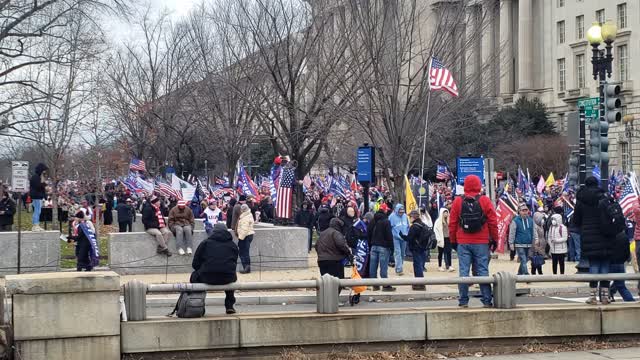 DC Rally Jan 6, 2021 - Fight for Trump Chant