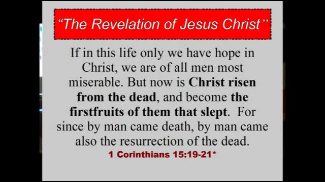 001b Introducing Jesus (Revelation 1:4-6)