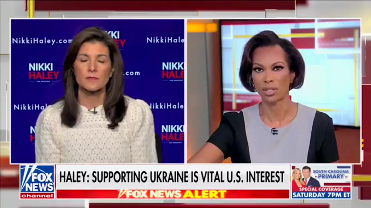 HALEY Said Putin , HARRIS Said ....