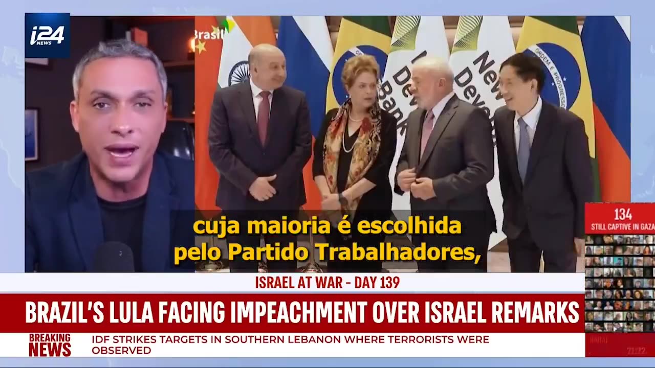 Denunciando LULA para imprensa internacional sediada em Israel. O mundo vai saber de uma vez por todas quem é esse criminoso.