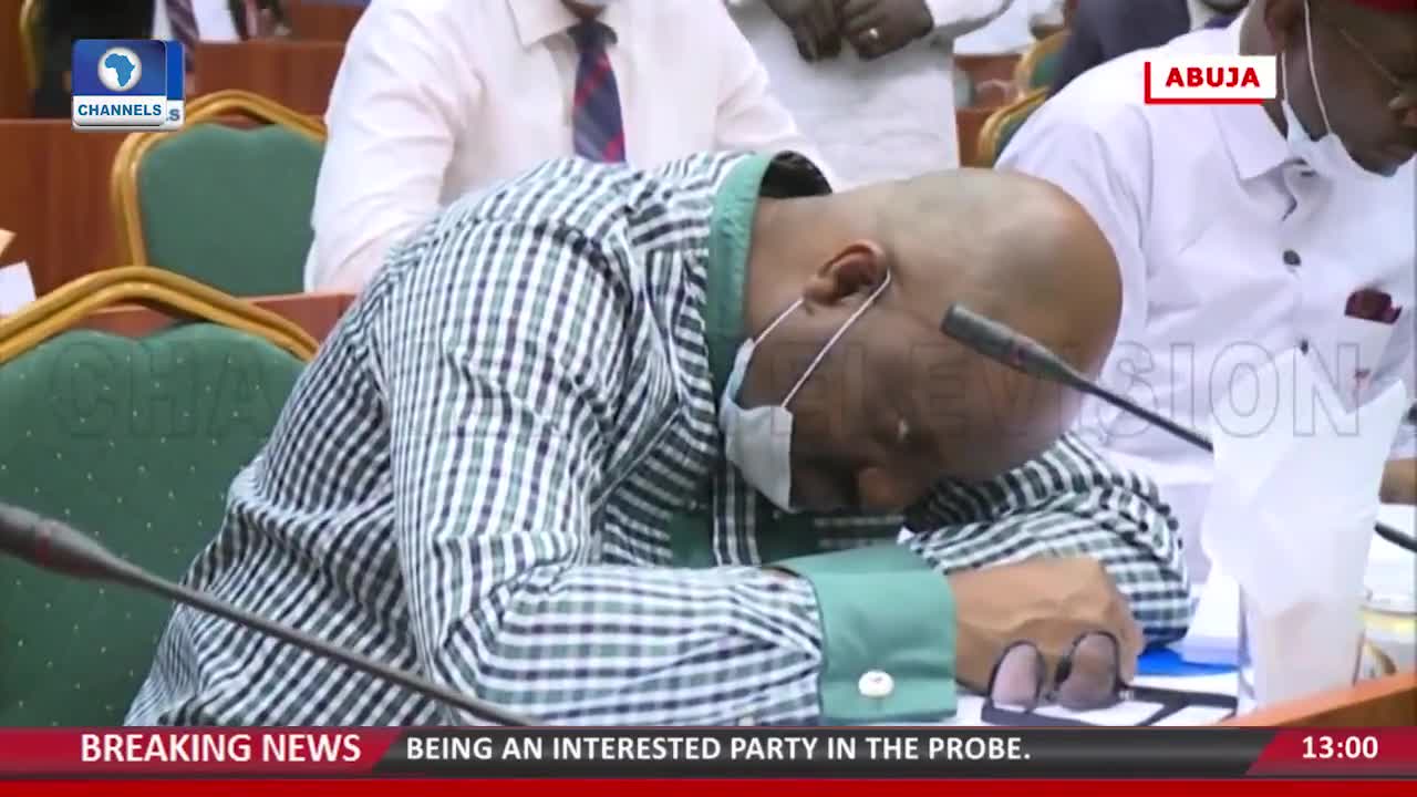 Nigerian Official Fake Faints During Questioning About 536M In Missing Funds