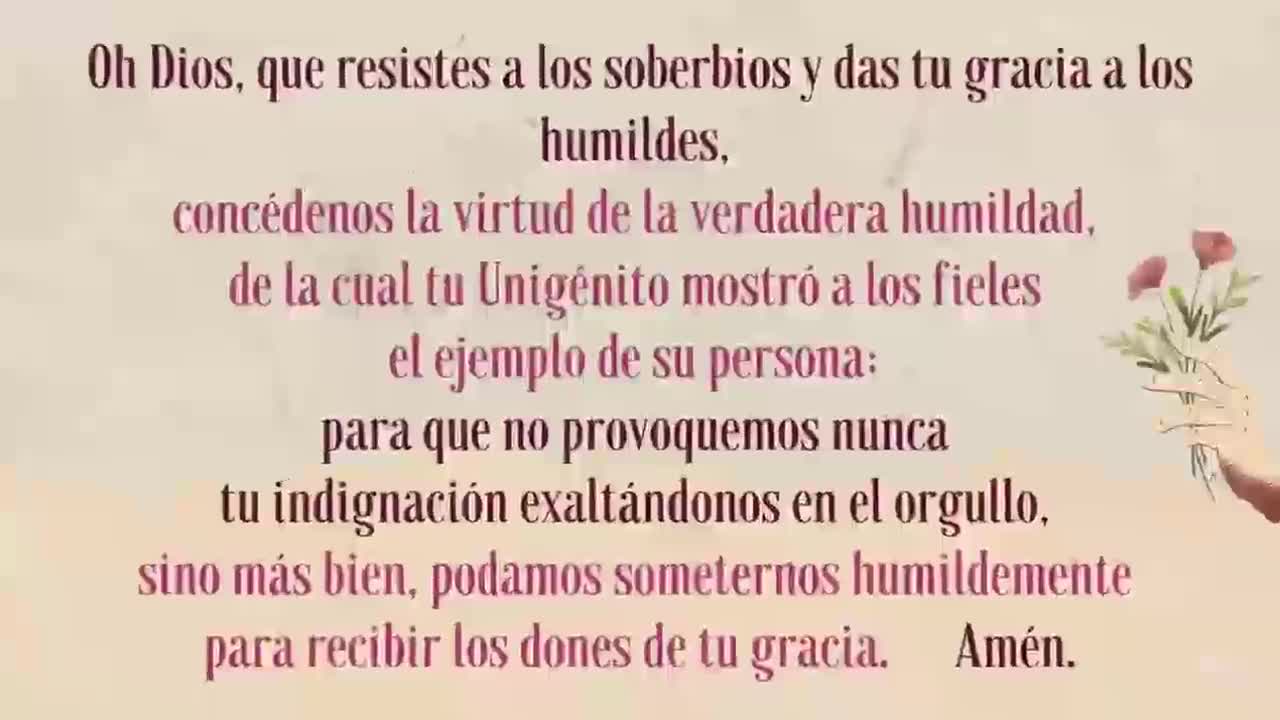 Letanias de la humildad