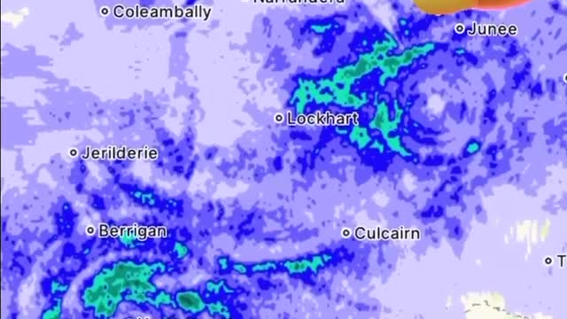 30 May 2022 Dave Oneegs Telegram BOM radar