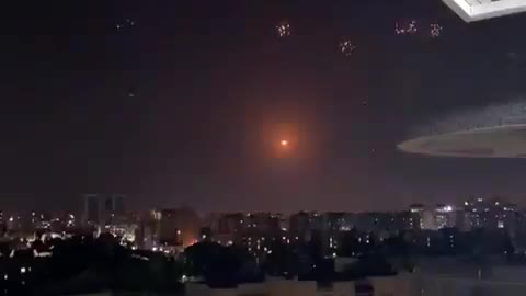 Barrage of missiles fired upon Ashkelon, Israel.