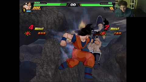 Turles The Saiyan VS Goku In A Dragon Ball Z Budokai Tenkaichi 3 Battle With Live Commentary